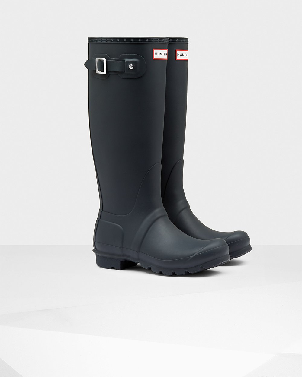 Galochas Altas Hunter Feminina Azul Marinho - Original - 08PIEWQBV